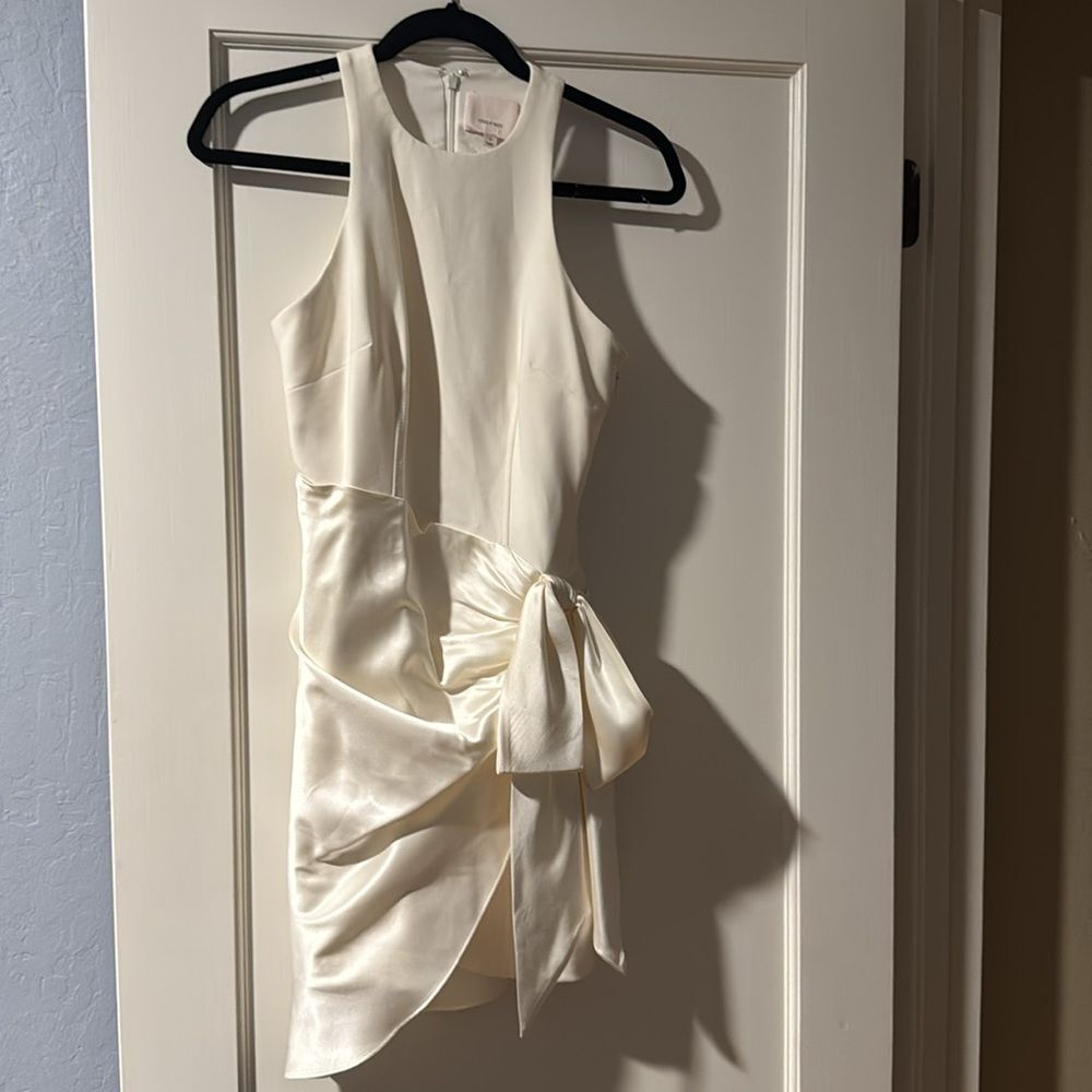 Cinq A Sept Windsor Ivory Mini Dress Size 2 - Picture 7 of 10